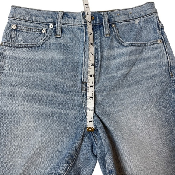 Madewell Denim Shorts with Floral and Heart Coquette Embroidery size 27 - Picture 9 of 12